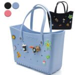 Crocs Sac fourre-tout de plage pour femmes imperméable - حقيبة نسائية للنزهات