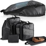 ⁦Lot de 6 sacs de voyage et compression extensibles pour valises⁩ - الصورة ⁦4⁩