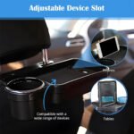 ⁦Porte-gobelet pliable pour siège auto arrière - حامل مشروبات للمقعد الخلفي⁩ - الصورة ⁦2⁩