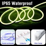 ⁦Bande LED Néon Flexible RGB 5m avec Bluetooth et USB – شريط إضاءة نيون مرن بطول 5 أمتار مع بلوتوث⁩ - الصورة ⁦6⁩