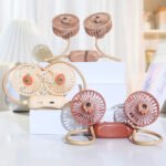 ⁦Ventilateur de Cou Portable 2 Vitesses Rechargeable par USB - مروحة عنق⁩ - الصورة ⁦5⁩