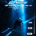 ⁦Lampe Torche Sous-Marine Étanche jusqu’à 25 mètres - مصباح تحت السباحة تحت الماء⁩ - الصورة ⁦3⁩
