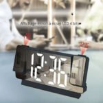 ⁦Réveil Projecteur avec Écran Miroir et Affichage Grand Format -  ساعة منبه⁩ - الصورة ⁦5⁩