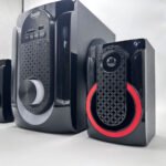 ⁦Haut-Parleur DUNTH 8000 W LED BT/AUX/USB/FM Radio DU-SP832 – مكبر صوت إحترافي أصلي⁩ - الصورة ⁦3⁩