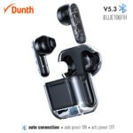 Écouteurs sans fil bluetooth, écouteur mains libres, couleur noir DUNTH DU-T151