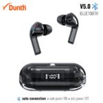 Écouteurs sans fil Bluetooth 5 couleur noir DUNTH DU-T152