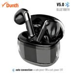 Écouteurs sans fil Bluetooth 5 , couleur noir Transparent DUNTH DU-T251