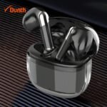 ⁦Écouteurs sans fil Bluetooth 5 , couleur noir Transparent DUNTH DU-T251⁩ - الصورة ⁦3⁩