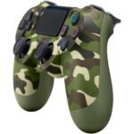 ⁦Manette sans fil DualShock 4 pour PlayStation 4  Camouflage Vert – يد تحكم لاسلكية للبلايستيشن⁩ - الصورة ⁦4⁩