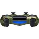 ⁦Manette sans fil DualShock 4 pour PlayStation 4  Camouflage Vert – يد تحكم لاسلكية للبلايستيشن⁩ - الصورة ⁦3⁩