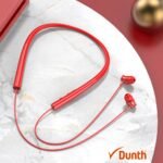 Écouteurs intra-auriculaires avec bluetooth, tour de cou sans fil étanche, couleur orange DUNTH DU-B282