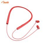 ⁦Écouteurs intra-auriculaires avec bluetooth, tour de cou sans fil étanche, couleur orange DUNTH DU-B282⁩ - الصورة ⁦2⁩