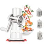 ⁦Coupe-légumes multifonctionnel, trancheuse ronde 3 En 1⁩ - الصورة ⁦2⁩