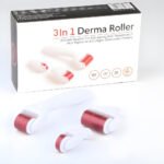 ⁦Rouleau Derma 3 en 1 Aiguilles en alliage inoxydable Avec 3 têtes⁩ - الصورة ⁦5⁩