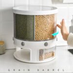 ⁦Distributeur de nourriture e récipient de stockage de céréales rotatif - حامل حبوب قابل للدوران⁩ - الصورة ⁦7⁩