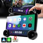 Diamond 2K Écran de voiture Android de 10,1 pouces compatible Apple CarPlay Android Auto - شاشة ذكية للسيارة