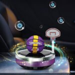 ⁦Purificateur d'air rotatif solaire en forme de Basketball pour voiture⁩ - الصورة ⁦4⁩