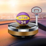 ⁦Purificateur d'air rotatif solaire en forme de Basketball pour voiture⁩ - الصورة ⁦2⁩