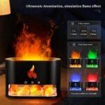 ⁦Diffuseur d'huiles essentielles flamme avec des roches de sel de cristal 250ML - موزع روائح الزيوت العطرية باللهب مع صخور الملح الكريستالي 250 مل⁩ - الصورة ⁦4⁩