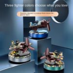 ⁦Désodorisant pour voiture en forme d'avion à énergie solaire⁩ - الصورة ⁦4⁩