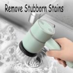 ⁦Brosse de Nettoyage Rotative Très Utile pour Cuisine avec 2 Brosse  – فرشاة تنظيف للمطبخ⁩ - الصورة ⁦2⁩