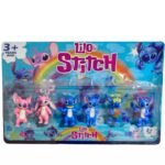 ⁦Set 6 Figurine Lilo si Stitch⁩ - الصورة ⁦2⁩