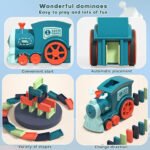 ⁦Train Domino Educatifs avec lumières et Musique pour Enfants - لعبة قطار الدومينو⁩ - الصورة ⁦5⁩