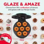 ⁦Mini machine à donuts avec surface antiadhésive pour 7 beignets - ماكينة تحضير الدونات⁩ - الصورة ⁦4⁩