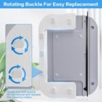 ⁦Nettoyeur de Vitres Magnétique Double Face avec Corde Antichute - ممسحة زجاج مغناطسية⁩ - الصورة ⁦3⁩