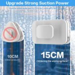 ⁦Nettoyeur de Vitres Magnétique Double Face avec Corde Antichute - ممسحة زجاج مغناطسية⁩ - الصورة ⁦2⁩