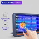 ⁦Lampe Anti-Moustiques Électrique 10W Double Tube UV - مصيدة الباعوض⁩ - الصورة ⁦5⁩