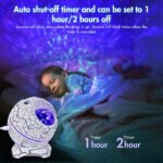 ⁦Projecteur galaxie, veilleuse en forme d'œuf de dinosaure⁩ - الصورة ⁦6⁩