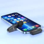 ⁦Hoco L15 Microphone Cravate Sans fil IPHONE - ميكروفون لاسلكي أصلي⁩ - الصورة ⁦4⁩