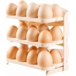 ⁦Organisateur d'oeufs 3 Tier – منظم البيض ثلاثة رفوف⁩ - الصورة ⁦2⁩