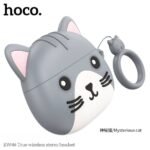 ⁦Hoco Écouteurs Sans Fil Bluetooth 5.3 + Case Forme De Chat TWS EW 46⁩ - الصورة ⁦4⁩