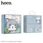 ⁦Hoco Écouteurs Sans Fil Bluetooth 5.3 + Case Forme De Chat TWS EW 46⁩ - الصورة ⁦5⁩