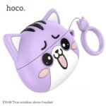 ⁦Hoco Écouteurs Sans Fil stéreo Bluetooth 5.3 + Case Forme De Chat TWS EW 48⁩ - الصورة ⁦3⁩