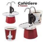 Cafetière 2 Tasses avec 2 Fontaine - ماكينة تحضير القهوة