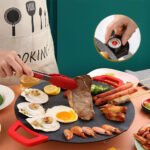Plaque de cuisson éclectique antiadhésive et sans fumée pour les grillades 30cm - لوحة شواء كهربائية