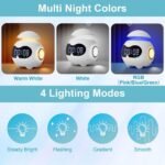 ⁦Réveil Émotionnel avec Veilleuse et Haut-Parleur Bluetooth – منبه مع ضوء ليلي ومكبر صوت بلوتوث⁩ - الصورة ⁦3⁩