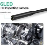 ⁦Caméra d'inspection endoscope industrielle avec écran LCD - كاميرة للأمكان الضيقة مع شاشة⁩ - الصورة ⁦2⁩