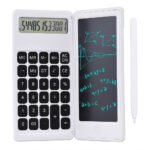 ⁦Calculatrice pliable et numérique avec tablette d'écriture LCD 6 pouces - آلة حاسبة ولوحة كتابة 2في1⁩ - الصورة ⁦2⁩