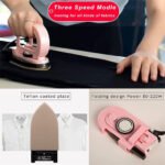 ⁦Mini Fer à Repasser Portable avec Température Réglable - مكواة ملابس محمولة⁩ - الصورة ⁦2⁩