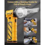 ⁦Mini Souffleur et Aspirateur Électrique Multifonctions Ultra Puissant F015 - جهاز شفط ونسف الهواء بقوة ضغط عالية⁩ - الصورة ⁦5⁩