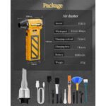 ⁦Mini Souffleur et Aspirateur Électrique Multifonctions Ultra Puissant F015 - جهاز شفط ونسف الهواء بقوة ضغط عالية⁩ - الصورة ⁦2⁩
