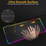 ⁦Tapis de souris de jeu RGB Transformez votre expérience de jeu⁩ - الصورة ⁦3⁩