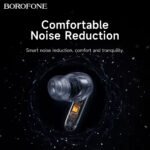 ⁦Écouteurs sans fil Bluetooth V5.4 FQ1 Plus ANC BOROFONE - سماعات أذن لاسلكية⁩ - الصورة ⁦6⁩