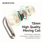 ⁦Écouteurs sans fil Bluetooth V5.4 FQ1 Plus ANC BOROFONE - سماعات أذن لاسلكية⁩ - الصورة ⁦4⁩