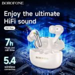 Écouteurs sans fil Bluetooth V5.4 FQ1 Plus ANC BOROFONE - سماعات أذن لاسلكية
