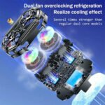 ⁦Refroidisseur de téléphone portable à double ventilateur FS06 - مبرد هواتف⁩ - الصورة ⁦2⁩